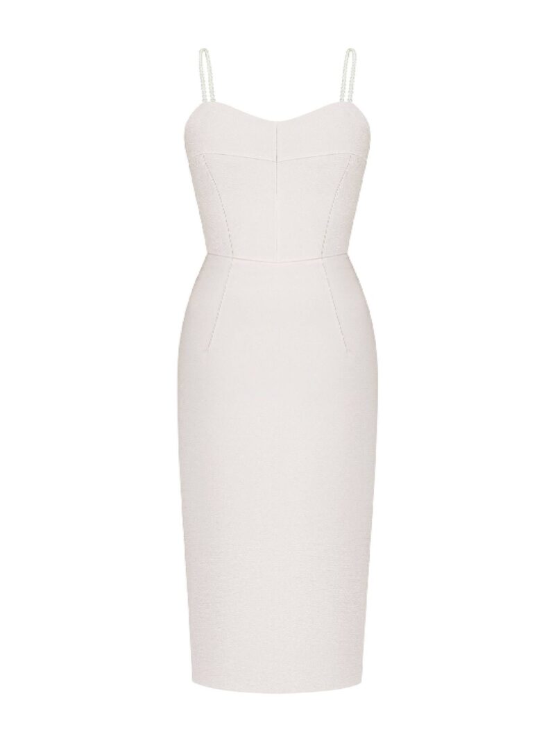 ANASTASIIA IVANOVA White Cocktail Dress  Flying Solo NYC